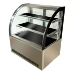 Visicooler Vitrina Pastelera Refrigerada Curva 350 Lts