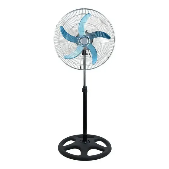 Ventilador de pie Industrial Turbo Metal con 5 Aspas y 3