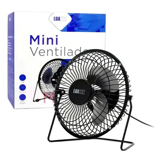 Ventilador portatil Mini USB de escritorio ajustable silencioso