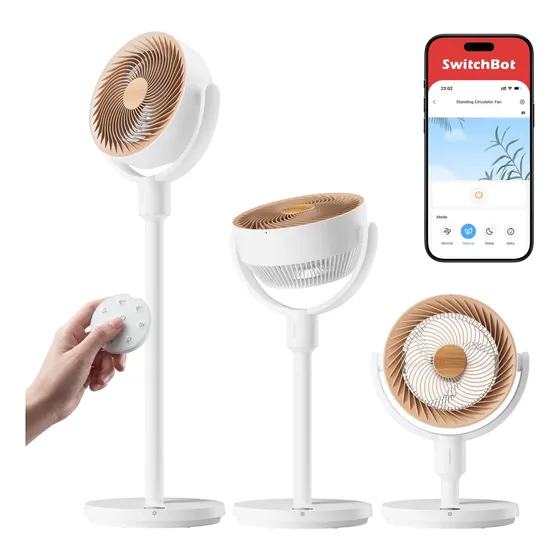 Ventilador de pie Pedestal Inteligente Switchbot Recargable