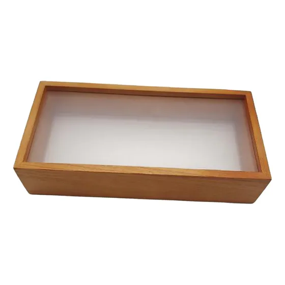 Vitrina Pastelera Caja De Sombra Con Marco De Flores Secas