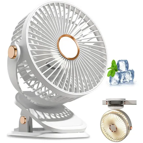 Ventilador portatil ;z Abanico Recargable Portátil - Silencioso