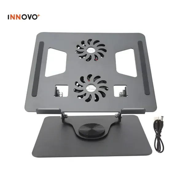 Ventilador portatil Base Soporte Para Portátil Giratoria 2