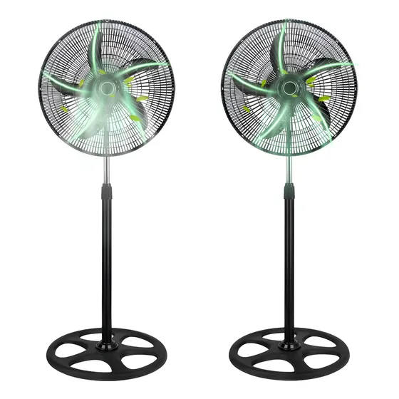 Ventilador de pie Pedestal INSONCHINA VB-100 50cm 3 en 1 Negro