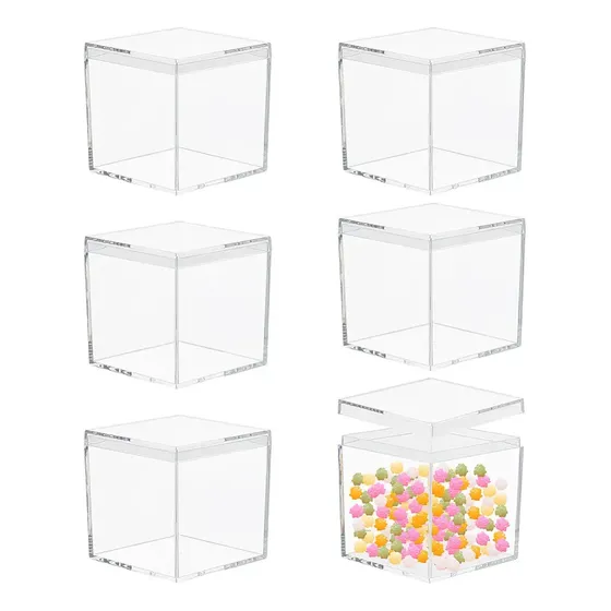 Vitrina Pastelera Vitrinas Acrílicas Transparentes Cuadradas