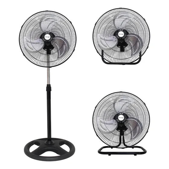 Ventilador de pie 3 en 1 Palson SPV-METAL3EN1 50W 3 Velocidades