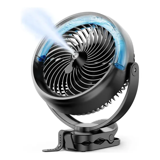 Ventilador portatil Nebulizador Koonie Con Batería De 10000 Mah