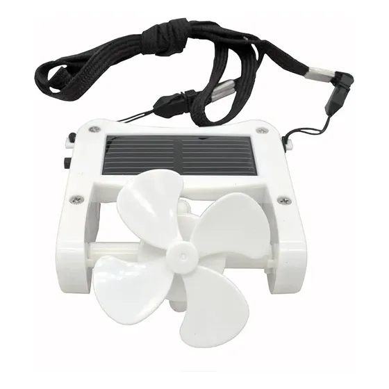 Ventilador portatil Solar Portátil Solar Powerhat Con Clip