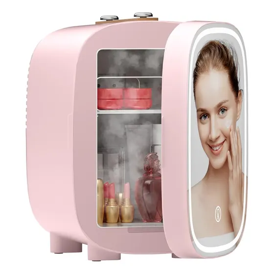 Refrigerador Para Skincare Ligiant Df01a De 4 L Con Espejo