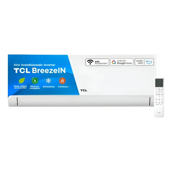 Aire acondicionado 18000 btu TCL BreezeIN TAC-18CHSA/TPH11 INV