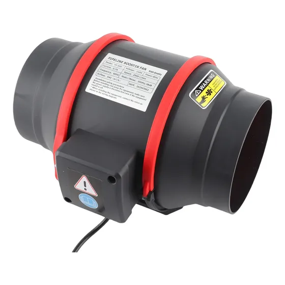 Ventilador silencioso De Conducto En Línea, Amplificador