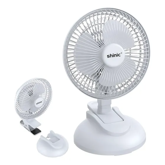Ventilador silencioso De Escritorio Con 6 Abrazaderas Fuerte