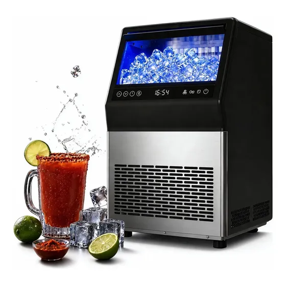 Maquina de hielo​ Máquina Hielo Comercial 60kg/24h Industrial
