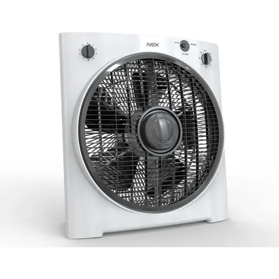 Ventilador silencioso Box 12'' 35w Blanco Nex