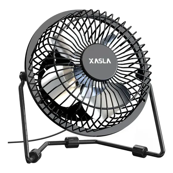 Ventilador silencioso De Mesa Xasla Negro