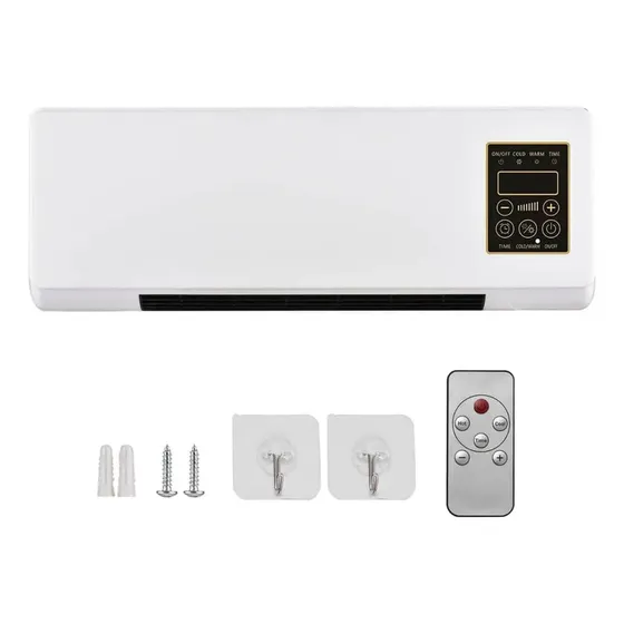 Aire acondicionado portatil Clickdescuento color blanco