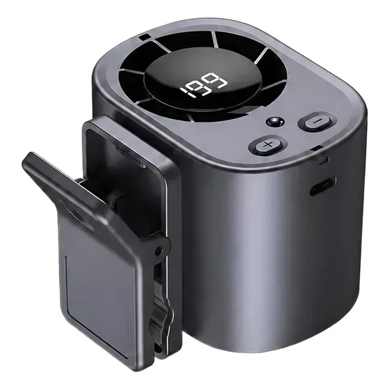 Ventilador portatil Car Ac Clip Fan: 199-speed Brushless Engine