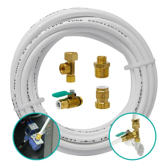 Maquina de hielo​ Kit Instalación Metpure Para Fabricador Hielo