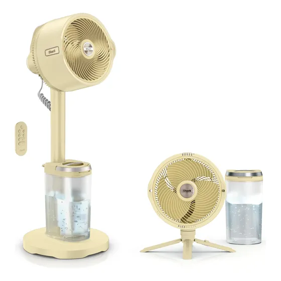 Ventilador de pie Fan Shark Flexbreeze Pro Mist Amarillo Fa300yl