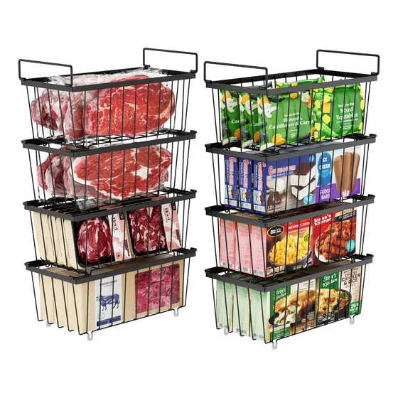 Congeladora pequeña Cubos Organizadores Basket Ispecle