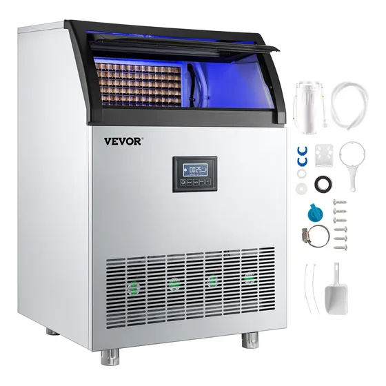 Maquina de hielo​ Máquina Comercial Para Hacer Hielo Vevor 120