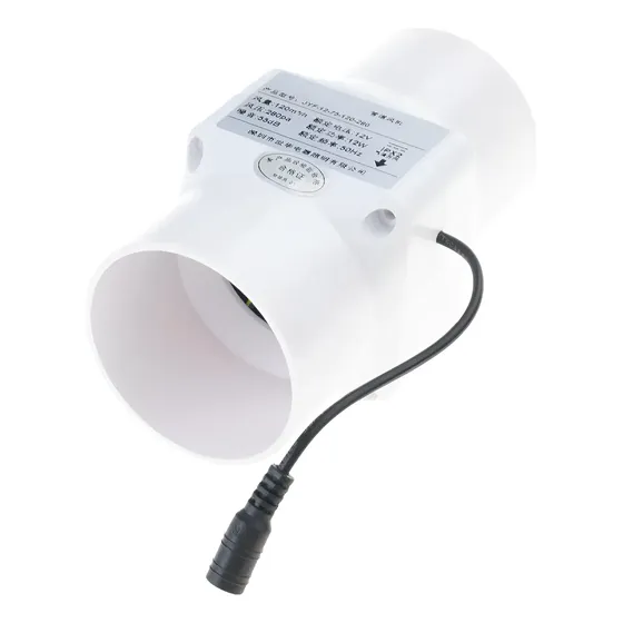 Ventilador silencioso De Conducto De 12 W, Funcionamiento