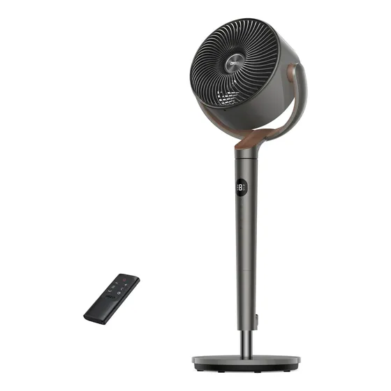 Ventilador de pie Dreo Para Dormitorio, Oscilante