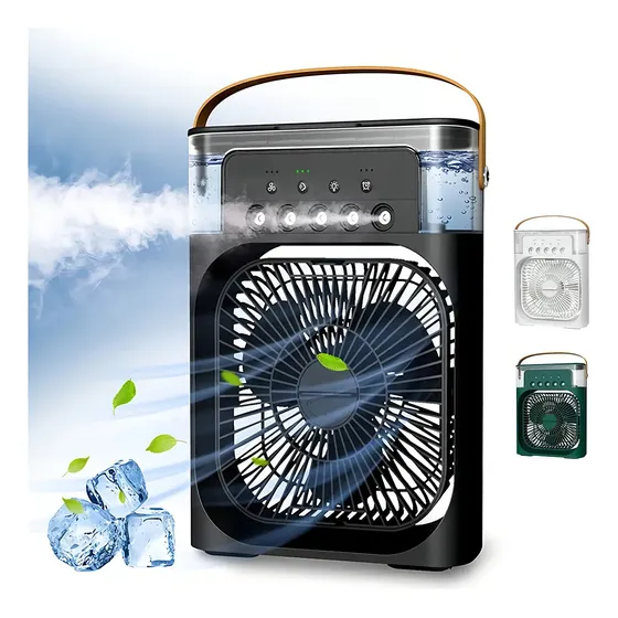 Ventilador portatil de Mesa GAV Humidificador 5 Aspas Plástico