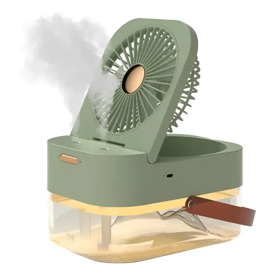 Ventilador portatil Nebulizador De Escritorio, Plegable