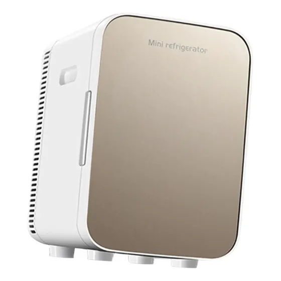 Refrigerador Portátil Silencioso Para Núcleo Único Oro