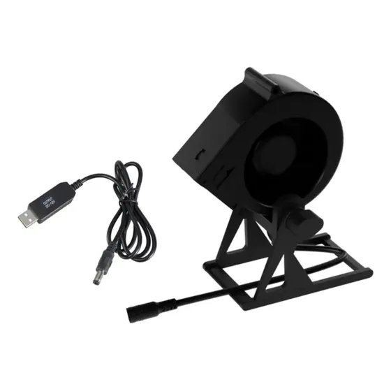 Ventilador portatil De Mesa De 3800 Rpm Y 4,5 W Con Alimentación