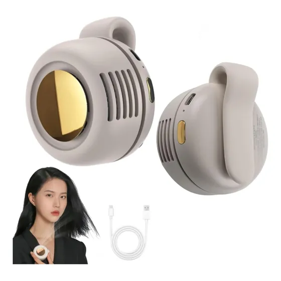 Ventilador portatil Portable Silent Mini Bladeless Fan Clip On