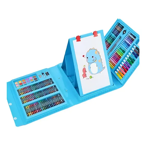 Ventilador portatil Maleta De Lápices Para Niños Arte Dibujo