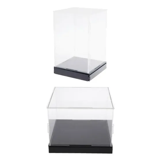 Vitrina Pastelera 2 Cajas De Presentación Acrílicas