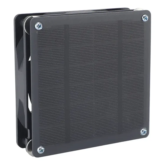 Ventilador silencioso De Panel Solar De 3 W Para Cocina, Baño