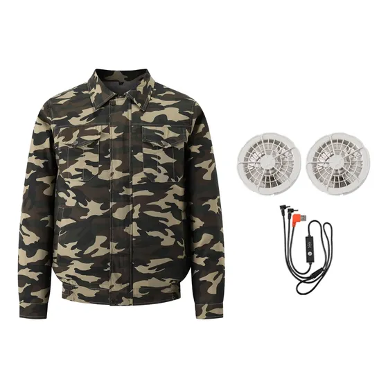 Ventilador portatil Chaqueta Con De Refrigeración, Ropa Usb