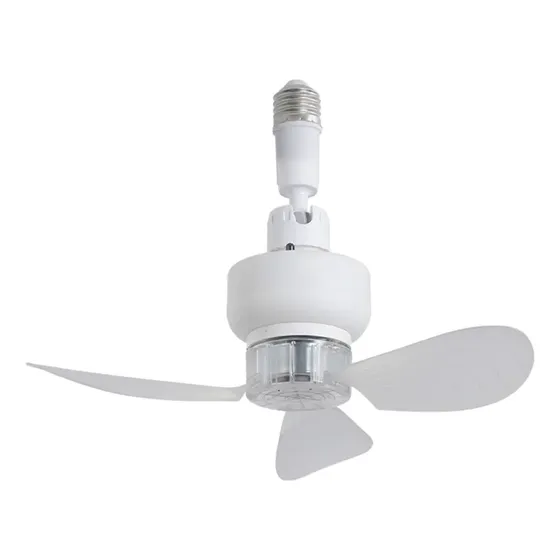Ventilador silencioso Lámpara De De Techo E27 Con Temporizador