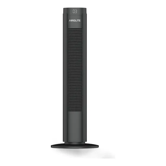 Ventilador de pie Torre Vt02r Black Airolite