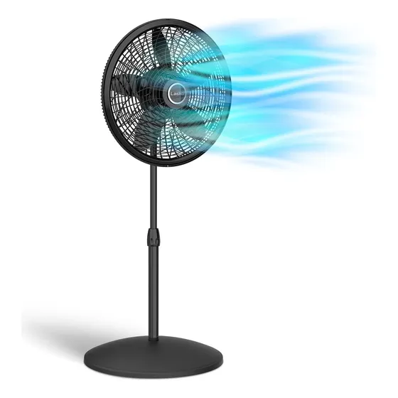 Ventilador de pie Pedestal Oscilante 3 Velocidades, Ajustable