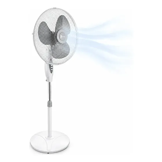 Ventilador de pie Pedestal Silencioso Kendal Kf-16p Oscilante