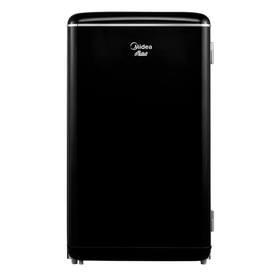 Refrigerador pequeño Frigobar Frio Directo 93 Lts Negro Midea