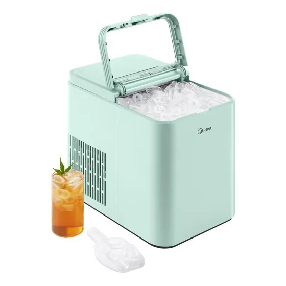Maquina de hielo​ Máquina Hielo Midea Meri26b1agn 12kg/24h