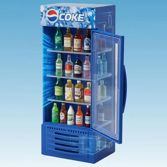 Congeladora pequeña L Modelo En Miniatura De Refrigerador