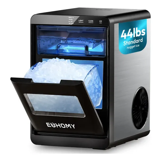 Maquina de hielo Máquina Hielo En Pepitas Euhomy Im017-nbl-useh