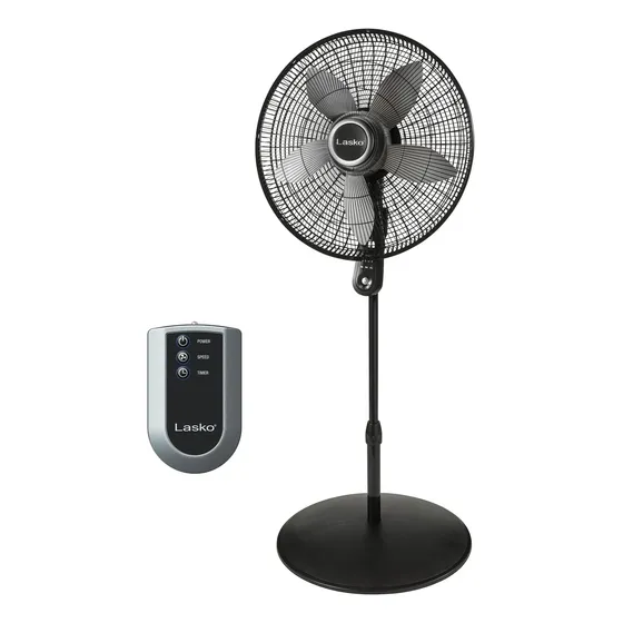 Ventilador de pie Pedestal Lasko S20620 Con Mando A Distancia, G
