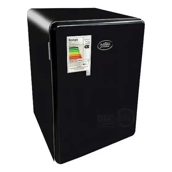 Refrigerador pequeño Frigobar Retro Maigas HS-148RN Negro 116