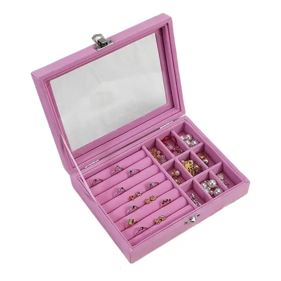 Vitrina Pastelera H. Caja Joyería Terciopelo Nueve