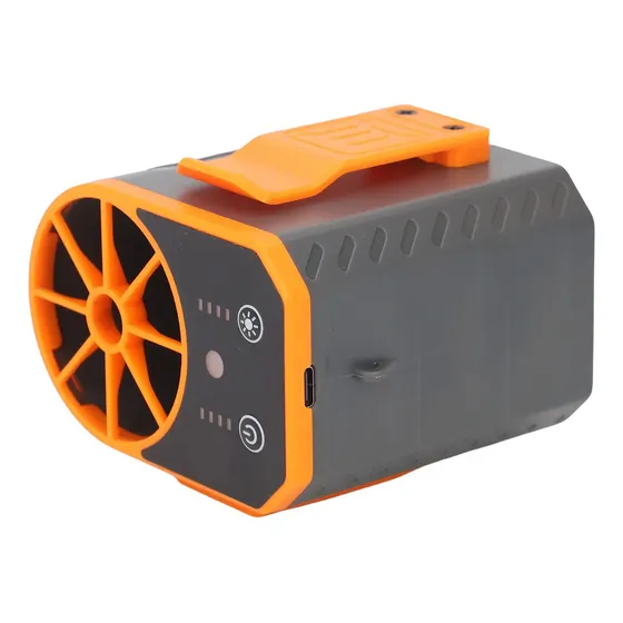 Ventilador portatil Byz#s,ventilador De Cintura Naranja De 4