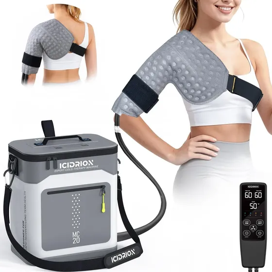 Maquina de hielo​ Máquina Hielo Icidrion Para Hombro 14qt