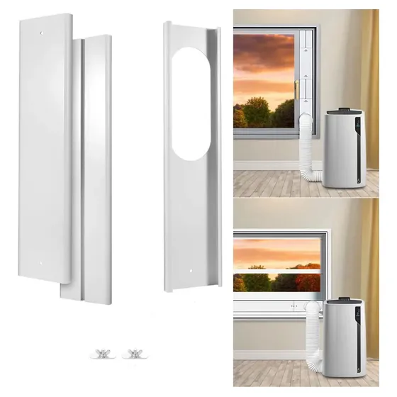 Aire acondicionado portatil Kit Ventana Portátil Ajustable 3